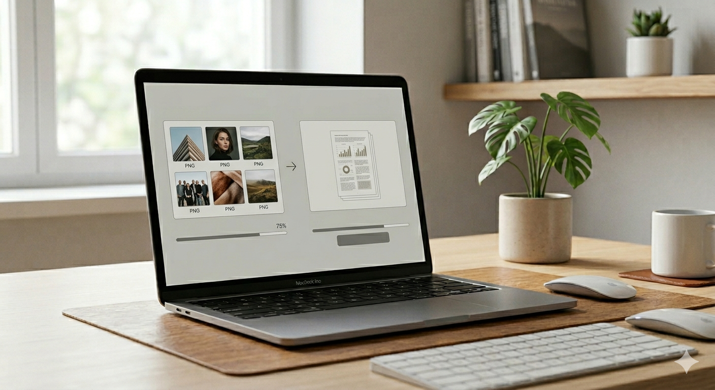 PNG to PDF Conversion Guide